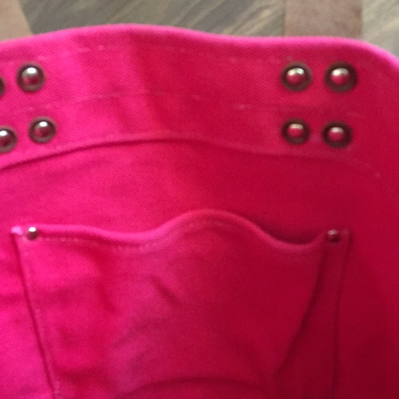 Cole Haan hot pink tote heavy cotton - Picture 8 of 8